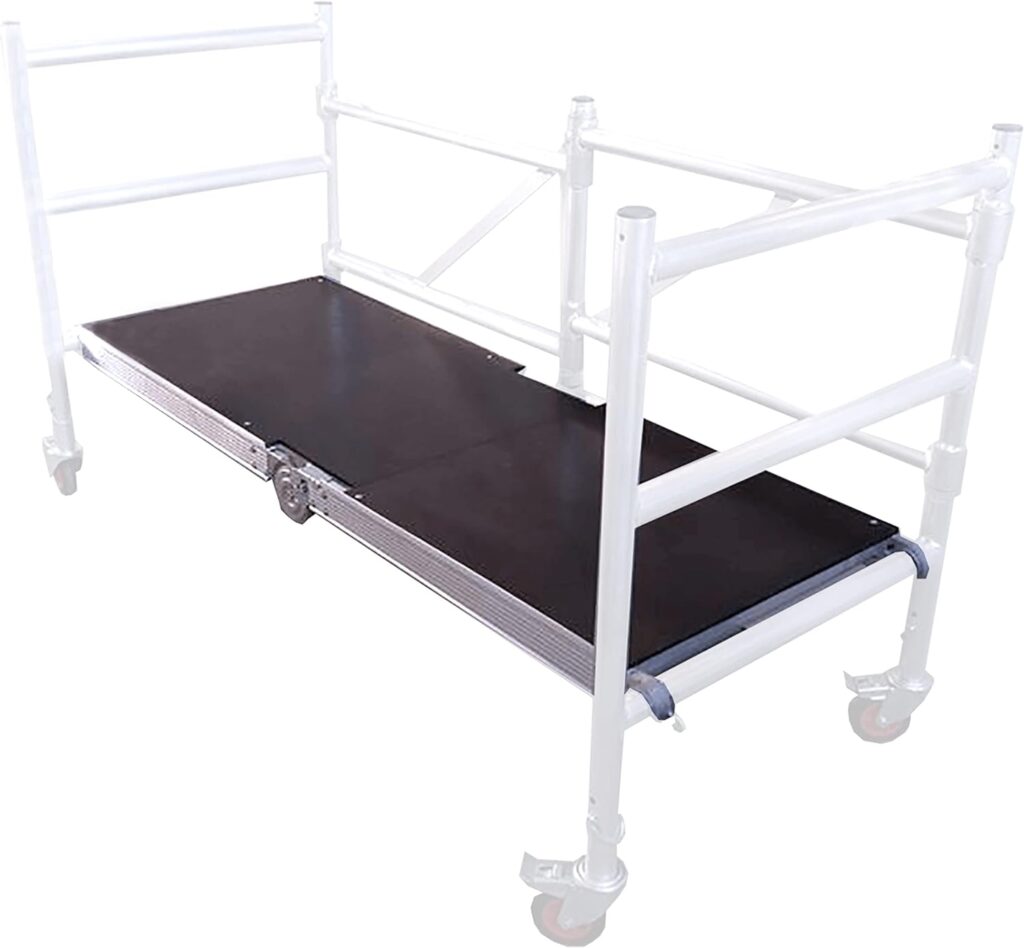 Andamio de aluminio plegable con ruedas